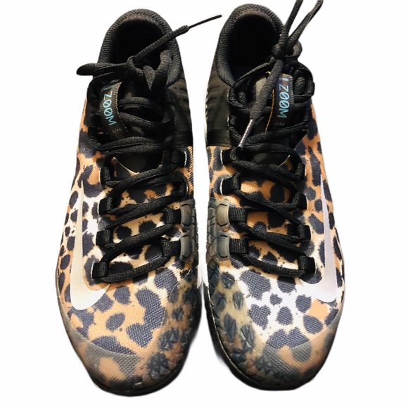 Nikecourt Zoom Leopard Cheetah Women’s Size 6.5 - Picture 5 of 7